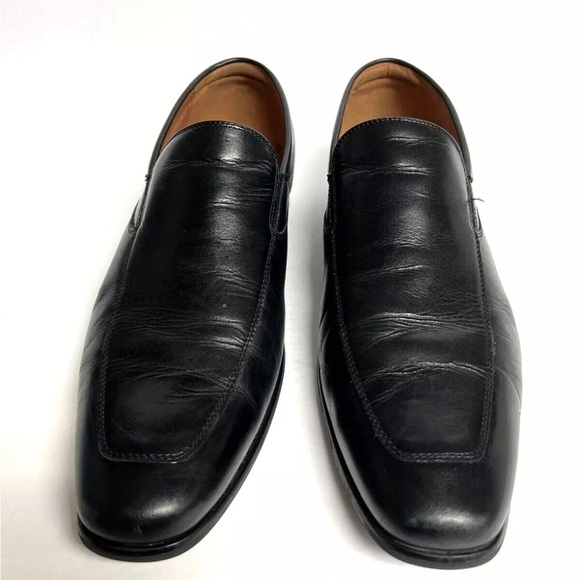 Florsheim Mens Positano MT Slip On Loafer Black 12 M